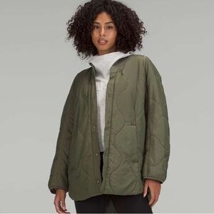Lululemon quilted light insulation jacket